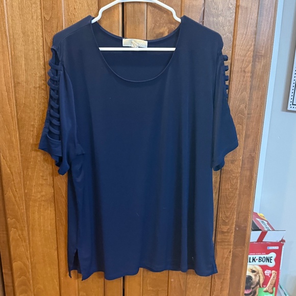 Michael Kors 1x Navy blue top - Picture 1 of 1